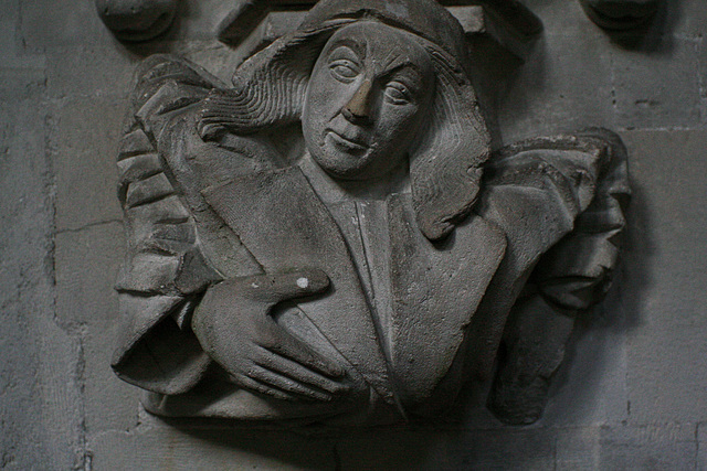 Carving, Church of St. Mary the Virgin, Steeple Ashton