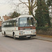 D J Coaches BTX 718V in Barton Mills - 19 Feb 1990