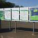 DSCF1701 Norwich Park and Ride display at Thickthorn