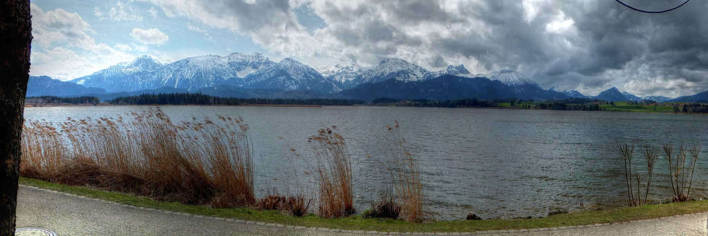 Hopfensee mit dunkler und heller Seite... The dark and the bright side... ©UdoSm