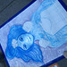 Chalk Art in progress, Belmont Shore, 10/19/19