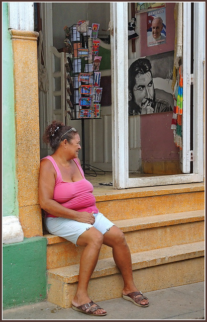 à CUBA ... actualité à Trinidad...