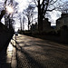 Winter sun, Old Aberdeen.