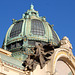 Dome of the, Municipal House, Náměstí Republiky, Prague