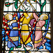 Detail of East Window by Christopher Webb,  Toddington Church, Bedfordshire