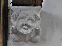 elham church, kent,  c14 corbel head   (25)