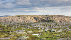 View to the south from the Lysevegen road