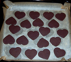 Home made chocolate cookies