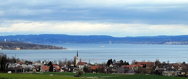 El ferry de Constanza a Meersburg