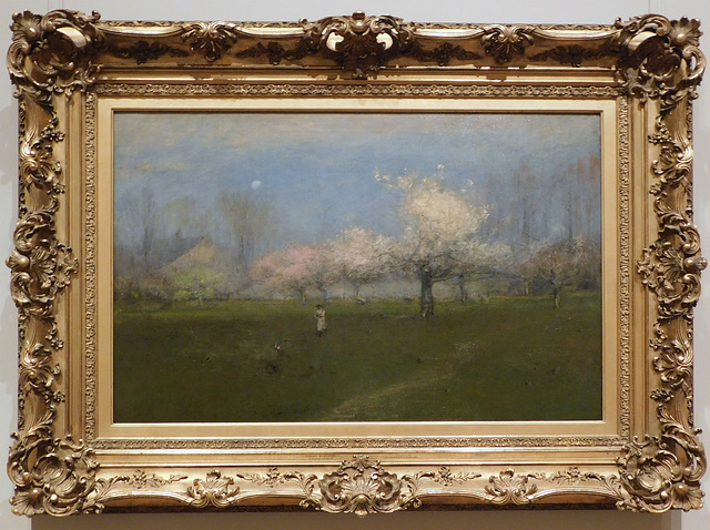 Spring Blossoms, Montclair NJ by George Inness in the Metropolitan Museum of Art, January 2022