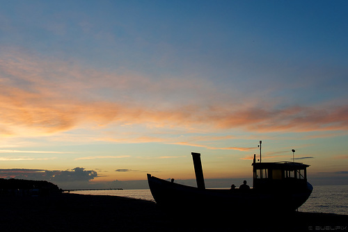 abends am Strand bei Heringsdorf (© Buelipix)