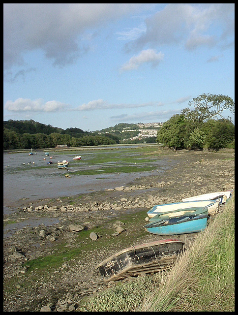 the harbour at Tamerton Creek