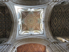 peterborough cathedral c14 crossing vaulting