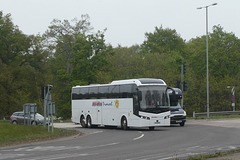 Mil-Ken Travel OIG 6920 (BU16 PBO) at Fiveways, Barton Mills - 26 Apr 2025 (P1200849)