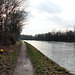 Weg am Rhein-Herne-Kanal (Duisburg-Obermeiderich) / 15.01.2017