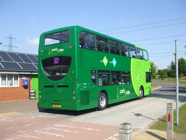 DSCF1703 Konectbus (Go-Ahead) SN65 OAL at Thickthorn - 11 Sep 2015