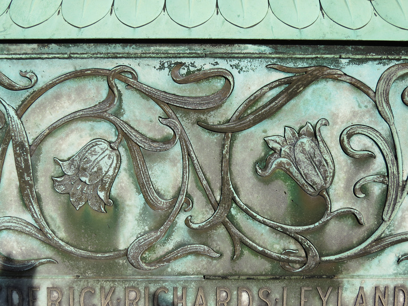 brompton cemetery ,london,frederick leyland, 1892, by burne-jones