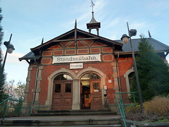 Bergstation der Dresdner Standseilbahn