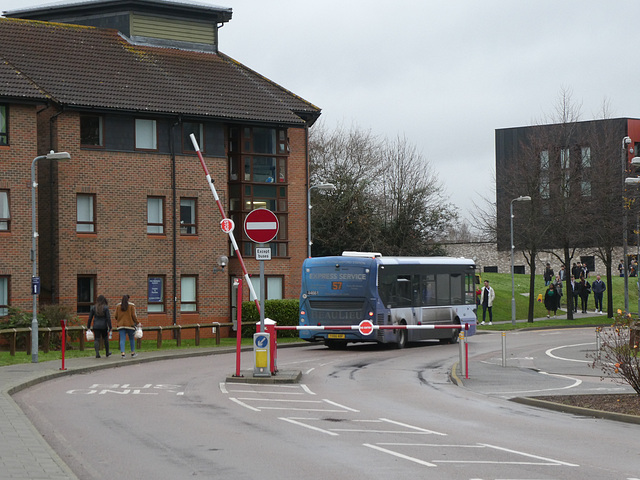 First Essex 44661 (YX66 WBF) at ARU Chelmsford - 6 Dec 2019 (P1060300)