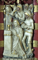elham church, kent,  retable, reredos,alabaster, c15 (33)