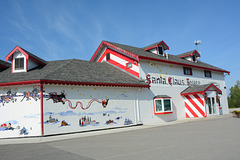 Alaska, Santa Claus House in North Pole Settlement