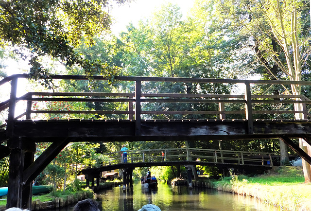 Spreewald. Unter den Brücken. ©UdoSm