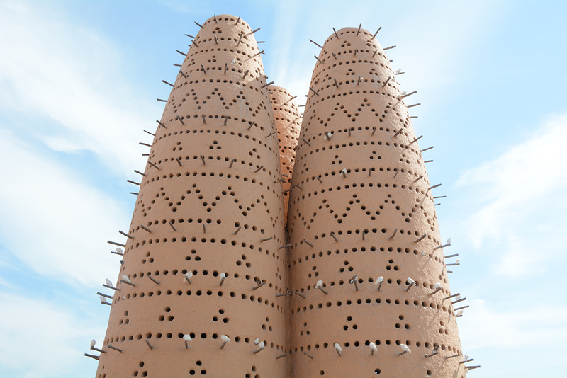 Qatar, Pigeon Towers in Doha