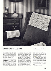 Chair Sets and Runners (3), 1949