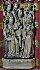 elham church, kent,  retable, reredos,alabaster, c15 (35)