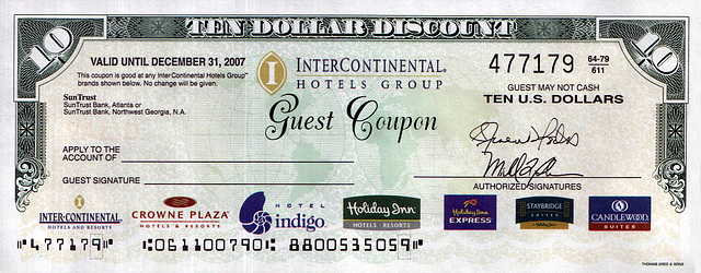 Holiday Inn Discount Dollars