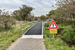 Cyclists dismount