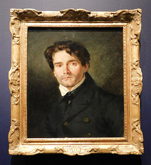 Portrait of Leon Riesener by Delacroix in the Metropolitan Museum of Art, January 2019