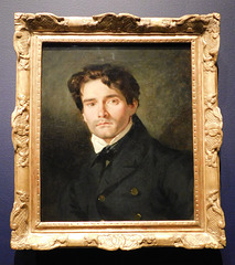 Portrait of Leon Riesener by Delacroix in the Metropolitan Museum of Art, January 2019
