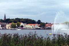 Malchow: Blick auf die Drehbrücke (2*PiP)