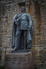 Friedrich Wilhelm IV. auf der Burg Hohenzollern (© Buelipix)