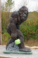 Even Sasquatches Like To Trick Or Treat