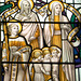 Detail of East Window by Christopher Webb,  Toddington Church, Bedfordshire