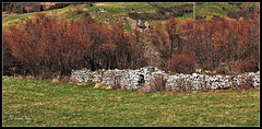 HFF- mur avec abri de berger