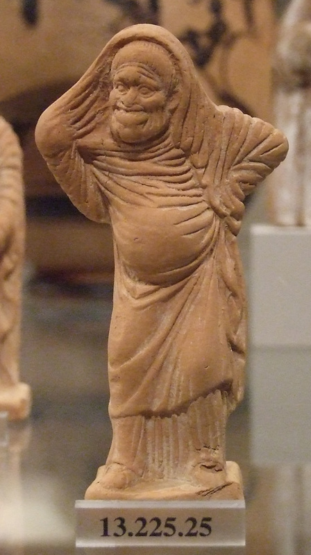 Terracotta Statuette of an Actor in the Metropolitan Museum of Art, January 2012