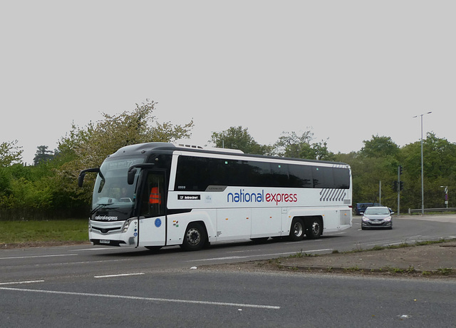 Ambassador Travel (NX contractor) 301 (BV22 VSX) at Fiveways, Barton Mills - 26 Apr 2025 (P1200886)