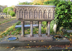 brompton cemetery ,london,val prinsep, +1904, artist