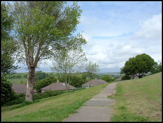 path below the Agaton Fort