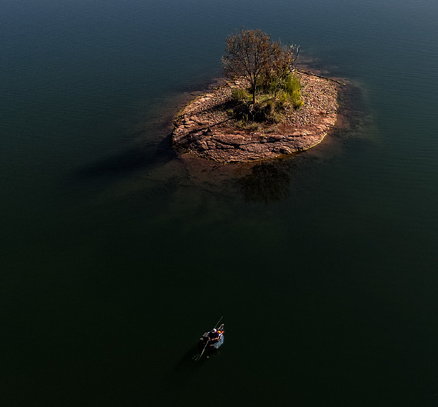 Salagou la pêche