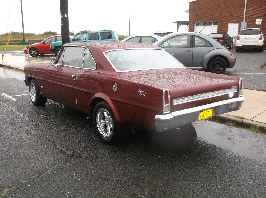 Super sport under the raindrops