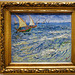 "La mer aux Saintes-Maries" (Vincent van Gogh - 1888)