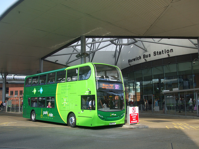 DSCF1517  Konectbus (Go-Ahead) SN65 OAV in Norwich - 11 Sep 2015