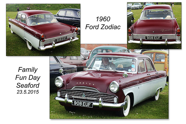 1960 Ford Zodiac - Seaford - 23.5.2015