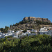 20151203 9601VRAw [R~GR] Johanniter Burg, Lindos, Rhodos