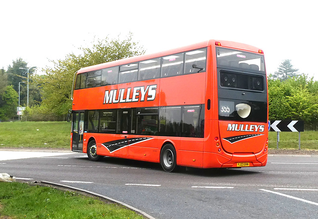Mulleys Motorways YJ23 EKN at Fiveways, Barton Mills - 26 Apr 2025 (P1200885) Mulleys Motorways YJ23 EKN at Fiveways, Barton Mills - 26 Apr 2025 (P1200885)