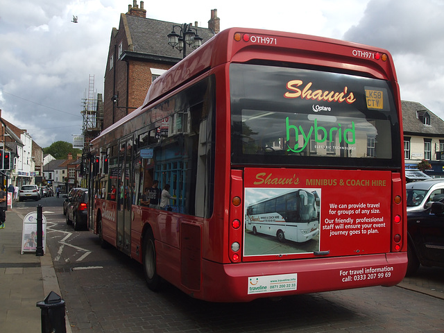 DSCF1407 Shaun’s Minibuses (Shaun McGowan) LK58 LTY in Ripon  - 29 Aug 2015